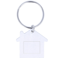 kovový držák na klíče dům